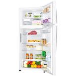 نمای داخلی یخچال فریزر بالا پایین ال جی 782 کد GN-F782HQHL ساخت کره منتاژ اندونزی 20 فوت رنگ سفید - سایت دبی کوچولو