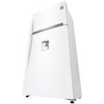 نمای کلی یخچال فریزر بالا پایین ال جی 832 کد GRM-832DHWL ساخت کره منتاژ کره 23 فوت رنگ سفید - سایت دبی کوچولو