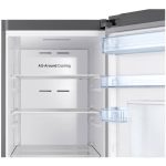 کشو و بخش داخلی یخچال فریزر دوقلو سامسونگ RZ32 - RR39 سفید کد RR39M73107F- RZ32M71207F ساخت کره منتاژ ویتنام 26 فوت رنگ نقره ای - سایت دبی کوچولو