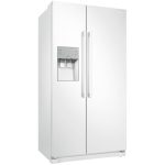 نمای سمت راست در یخچال فریزر ساید بای ساید سامسونگ RS50 کد RS50N3513WW ساخت کره منتاژ چین 30 فوت رنگ سفید - سایت دبی کوچولو