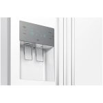 پنل لمسی کنترلی یخچال فریزر ساید بای ساید سامسونگ RS50 کد RS50N3513WW ساخت کره منتاژ چین 30 فوت رنگ سفید - سایت دبی کوچولو