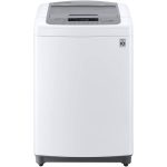 نمای روبرو در ماشین لباسشویی ال جی T16 رنگ سفید 16 کیلو (T1685NEHT) ساخت کُره با گارانتی و پرداخت درب منزل در دبی کوچولو