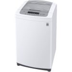 نمای سمت چپ در ماشین لباسشویی ال جی T16 رنگ سفید 16 کیلو (T1685NEHT) ساخت کُره با گارانتی و پرداخت درب منزل در دبی کوچولو