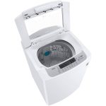 نمای بالا ماشین لباسشویی ال جی T16 رنگ سفید 16 کیلو (T1685NEHT) ساخت کُره با گارانتی و پرداخت درب منزل در دبی کوچولو