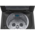 دیگ ماشین لباسشویی ال جی T16 رنگ دودی 16 کیلو درب از بالا (T1685NEHT) ساخت کُره با گارانتی و پرداخت درب منزل در دبی کوچولو