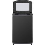 جهت باز شدن درب در ماشین لباسشویی ال جی T16 رنگ دودی 16 کیلو درب از بالا (T1685NEHT) ساخت کُره با گارانتی و پرداخت درب منزل در دبی کوچولو