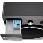 جای پودر و نرم کننده در ماشین لباسشویی ال جی V9 رنگ دودی 10.5 کیلو (WV9142BRP) ساخت کُره با گارانتی و پرداخت درب منزل در دبی کوچولو