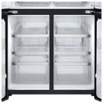 بخش فریزر در یخچال فریزر ساید بای ساید ال جی X24 رنگ مشکی کد GC-X24FFCBB ساخت کره منتاژ چین 30 فوت 5 درب - سایت دبی کوچولو