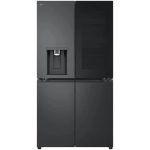 نمای روبرو در یخچال فریزر ساید بای ساید ال جی X24 رنگ مشکی کد GC-X24FFCBB ساخت کره منتاژ چین 30 فوت 5 درب - سایت دبی کوچولو