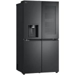 نمای سمت راست در یخچال فریزر ساید بای ساید ال جی X24 رنگ مشکی کد GC-X24FFCBB ساخت کره منتاژ چین 30 فوت - سایت دبی کوچولو