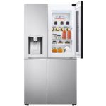 درب دور این دور در یخچال فریزر ساید بای ساید ال جی X257 کد GC-X257CSES ساخت کره منتاژ چین 30 فوت رنگ نقره ای - سایت دبی کوچولو