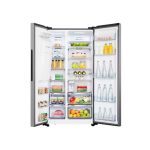 داخل یخچال ساید هایسنس rs696