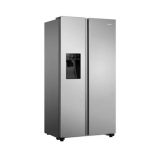 یخچال فریزر هایسنس rs696 از نمای سمت چپ