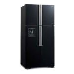 یخچال فریزر هیتاچی rw760 از نمای سمت چپ