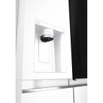 بخش آبریز و یخساز یخچال فریزر ساید بای ساید ال جی X257 کد GR-X257CVVV ساخت کره منتاژ چین 30 فوت رنگ سفید - سایت دبی کوچولو