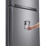 آبریز یخچال فریزر ال جی f782 نقره ای