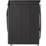 نمای بغل ماشین لباسشویی ال جی V9 رنگ دودی 12/8 کیلو (F4V9BDP2EE) ساخت کُره با گارانتی و پرداخت درب منزل در دبی کوچولو