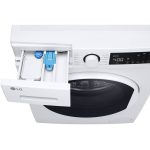 جای پودری و مایع نرم کننده ماشین لباسشویی ال جی T2 رنگ سفید 8 کیلو (F2T2TYM0W) ساخت کُره با گارانتی و پرداخت درب منزل در دبی کوچولو