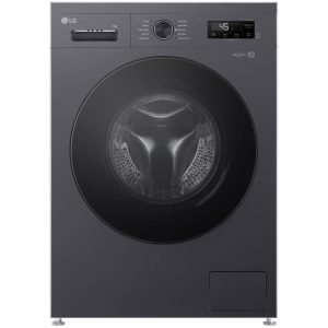قیمت و خرید ماشین لباسشویی ال جی Y1 رنگ دودی 9 کیلو (WY1409MVP) ساخت کُره با گارانتی و پرداخت درب منزل در دبی کوچولو