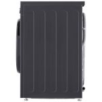 نمای بغل ماشین لباسشویی ال جی Y1 رنگ دودی 9 کیلو (WY1409MVP) ساخت کُره با گارانتی و پرداخت درب منزل در دبی کوچولو