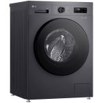 نمای سمت راست در ماشین لباسشویی ال جی Y1 رنگ دودی 9 کیلو (WY1409MVP) ساخت کُره با گارانتی و پرداخت درب منزل در دبی کوچولو