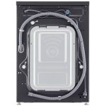 نمای پشت ماشین لباسشویی ال جی Y1 رنگ دودی 9 کیلو (WY1409MVP) ساخت کُره با گارانتی و پرداخت درب منزل در دبی کوچولو