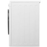 نمای بغل در ماشین لباسشویی ال جی J6 رنگ سفید 8 کیلو (F4J6TNP0W) ساخت کُره با گارانتی و پرداخت درب منزل در دبی کوچولو