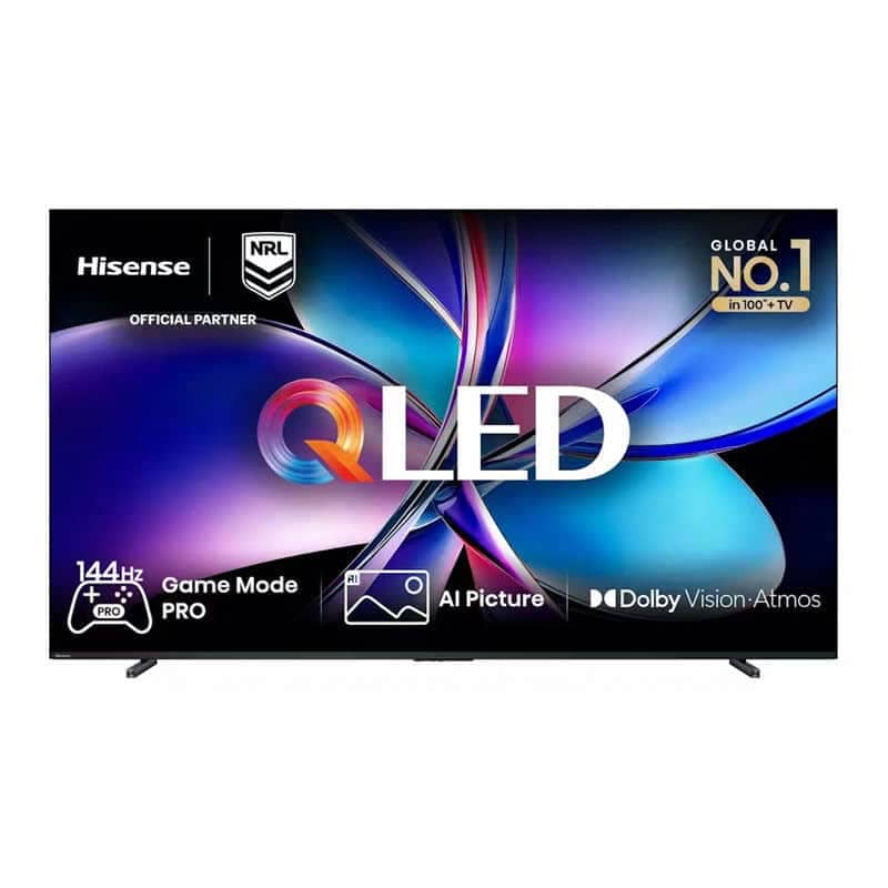 55U7Q HISENSE TV 2025 - dobeikuchulu (1) قیمت و خرید تلویزیون QLED هایسنس 55Q7Q سایز 55 اینچ 4K رفرش ریت 144 هرتز، منتاژ چین سال 2025 - سایت دبی کوچولو