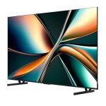 نمای سمت چپ تلویزیون ULED هایسنس 75U7Q سایز 75 اینچ 4K رفرش ریت 144 هرتز، منتاژ چین سال 2025 - سایت دبی کوچولو