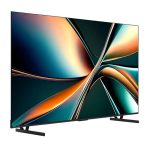 نمای سمت راست در تلویزیون ULED هایسنس 85U7Q سایز 85 اینچ 4K رفرش ریت 144 هرتز، منتاژ چین سال 2025 - سایت دبی کوچولو