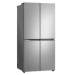 نمای سمت راست در یخچال فریزر بالاپایین بوش B334 کد GCB-334DFPL ساخت کره مونتاژ چین 24 فوت رنگ نقره ای سال 2025 - سایت دبی کوچولو