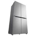 طراحی لوکس و ساده در یخچال فریزر بالاپایین بوش B334 کد GCB-334DFPL ساخت کره مونتاژ چین 24 فوت رنگ نقره ای سال 2025 - سایت دبی کوچولو