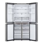 بخش طراحی کامل داخلی یخچال فریزر بالاپایین بوش B334 کد GCB-334DFPL ساخت کره مونتاژ چین 24 فوت رنگ نقره ای سال 2025 - سایت دبی کوچولو