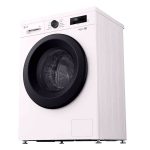 نمای سمت چپ در ماشین لباسشویی ال جی Y1 رنگ سفید 7 کیلو (F2Y1HYP65p) ساخت کُره با گارانتی و پرداخت درب منزل در دبی کوچولو