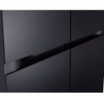 دستگیره مخفی در یخچال فریزر ساید بای ساید ال جی B287 کد GCB287GNWB ساخت کره منتاژ چین 24 فوت رنگ مشکی سال 2025 - سایت دبی کوچولو