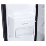 بخش یخساز مخفی در یخچال فریزر ساید بای ساید ال جی B287 کد GCB287GNWB ساخت کره منتاژ چین 24 فوت رنگ مشکی سال 2025 - سایت دبی کوچولو