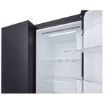 تسویه هوا و سیستم هایژن فرش در یخچال فریزر ساید بای ساید ال جی B287 کد GCB287GNWB ساخت کره منتاژ چین 24 فوت رنگ مشکی سال 2025 - سایت دبی کوچولو