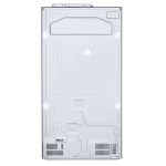 نمای پشت یخچال فریزر ساید بای ساید ال جی B287 کد GCB287GNWB ساخت کره منتاژ چین 24 فوت رنگ مشکی سال 2025 - سایت دبی کوچولو