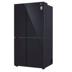 نمای سمت چپ در یخچال فریزر ساید بای ساید ال جی B287 کد GCB287GNWB ساخت کره منتاژ چین 24 فوت رنگ مشکی سال 2025 - سایت دبی کوچولو