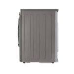 نمای کناری لباسشویی ال جی rh90 نقره ای