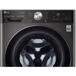 نمای بخش پنل لمسی و برنامه های و دکمه ی ولوم در ماشین لباسشویی ال جی V12 رنگ دودی 12 کیلو با 8 کیلو خشک کن (WDV1260BRP) ساخت کُره با گارانتی و پرداخت درب منزل در دبی کوچولو