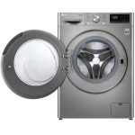 جهت باز شدن درب در ماشین لباسشویی ال جی V5 رنگ نقره ای 10.5 کیلو با 7 کیلو خشک کن (F4V5RGP2T) ساخت کُره با گارانتی و پرداخت درب منزل در دبی کوچولو
