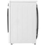 نمای بغل ماشین لباسشویی ال جی V5 رنگ سفید 10.5 کیلو با 7 کیلو خشک کن (F4V5RGP0W) ساخت کُره با گارانتی و پرداخت درب منزل در دبی کوچولو