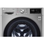 نمای بالایی و پنل لمسی و برنامه های ماشین لباسشویی ال جی V5 رنگ نقره ای 10.5 کیلو (F4V5RYP2T) ساخت کُره با گارانتی و پرداخت درب منزل در دبی کوچولو