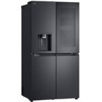 نمای سمت راست یخچال فریزر ساید بای ساید ال جی X39 کد GR-X39FFCRL ساخت کره مونتاژ چین 30 فوت رنگ دودی سال 2024 - سایت دبی کوچولو