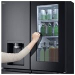 حالت اینستا ویوو در یخچال فریزر ساید بای ساید ال جی X39 کد GR-X39FFCRL ساخت کره مونتاژ چین 30 فوت رنگ دودی سال 2024 - سایت دبی کوچولو