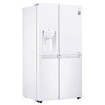 نمای سمت راست در یخچال فریزر ساید بای ساید ال جی J267 کد GCJ-267PXW ساخت کره منتاژ چین 24 فوت رنگ سفید - سایت دبی کوچولو