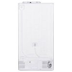 نمای پشت یخچال فریزر ساید بای ساید ال جی J267 کد GCJ-267PXW ساخت کره منتاژ چین 24 فوت رنگ سفید - سایت دبی کوچولو