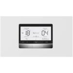 نمایش دما و تنظیمات در یخچال فریزر بالاپایین بوش K86 کد KGD86AW31U ساخت آلمان مونتاژ ترکیه 24 فوت رنگ سفید سال 2023 - سایت دبی کوچولو