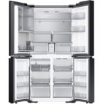 نمای داخلی در یخچال فریزر ساید بای ساید سامسونگ RF65 کد RF65DB975E22 ساخت کره مونتاژ کره 23 فوت رنگ مشکی سال 2024 - سایت دبی کوچولو